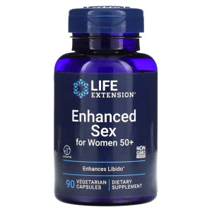 Life Extension, Enhanced Sex for Women 50+, 90 капс (30 порций)