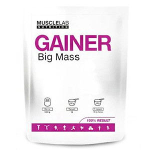 MUSCLELAB, Big Mass Gainer, 1000 г (14 порций)