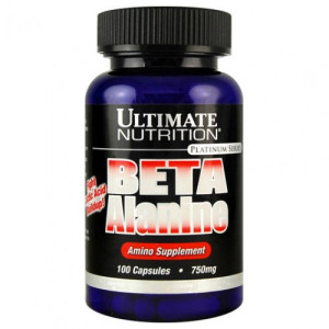 Ultimate Nutrition, Beta-Alanine 750 мг, 100 капс