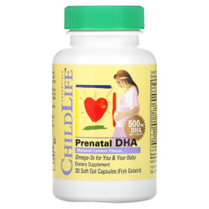 ChildLife, Prenatal DHA, 30 софтгель (30 порций)
