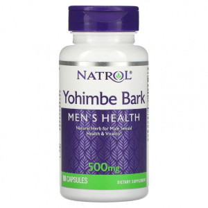 NATROL, Yohimbe, 500 мг, 90 капс