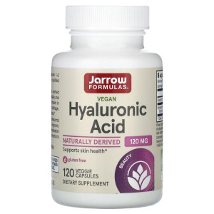Jarrow, Hyaluronic Acid, 120 капс (60 порций)