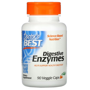 Doctor's Best, Enzyme, 90 капс (90 порций)