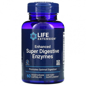 Life Extension, Super Enzymes, 60 капс (60 порций)