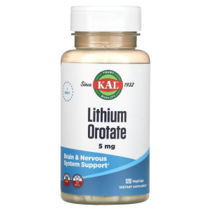 KAL, Lithium Orotate 5 мг