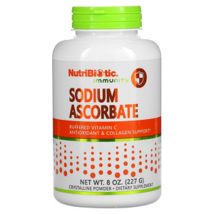 NutriBiotic, Sodium Ascorbate, 227 г (181 порция)