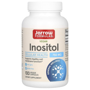 Jarrow, Inositol 750 мг, 100 капс (100 порций)