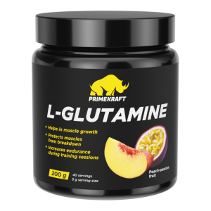 Primekraft, L-Glutamine, 200 г (40 порций)