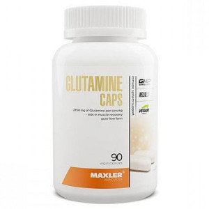 MAXLER, Glutamine, 90 капс (30 порций)