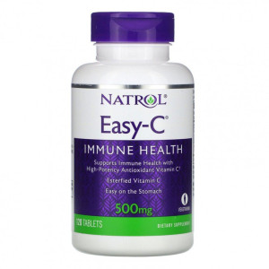 Natrol, Easy-C 500 мг, 120 капс