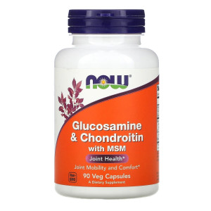 NOW, Glucosamine Chondroitin MSM