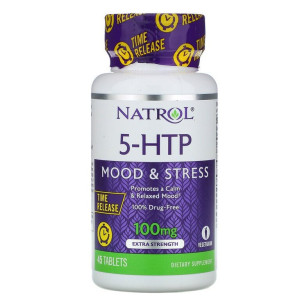 NATROL, 5-HTP, 100 мг, 45 табл