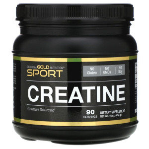 California Gold Nutrition, Creatine, 454 г (91 порция)