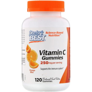Doctor's Best, Vitamin C 250 мг, 120 марм (60 порций)