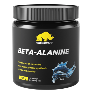 Primekraft, Beta-alanine, 200 г (40 порций)
