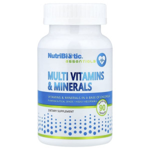 NutriBiotic, Multi Vitamins & Minerals, 90 капс