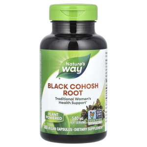 Nature's Way, Black Cohosh Root, 180 капс (180 порций)