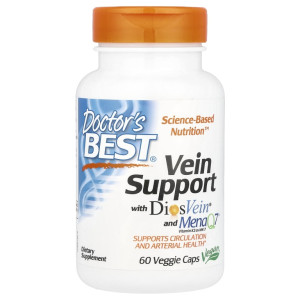 Doctor's Best, Vein Support, 60 капс (30 порций)