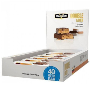 MAXLER, Double Layer Bar, 60 г
