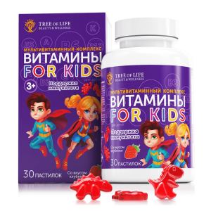 TREE OF LIFE, Мультивитаминный комплекс, 30 капс (30 порций)