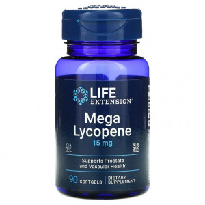 Life Extension, Mega Lycopene, 90 софтгель (90 порций)