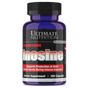 Ultimate Nutrition, Pure Inosine 500 мг, 100 капс (50 порций)