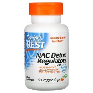 Doctor's Best, Nac Detox Regulators