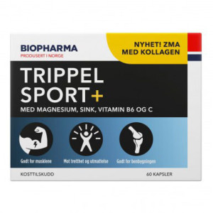 Biopharma, Trippel Sport+, 60 капс (30 порций)