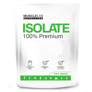 MUSCLELAB, 100% Isolate, 1000 г (28 порций)
