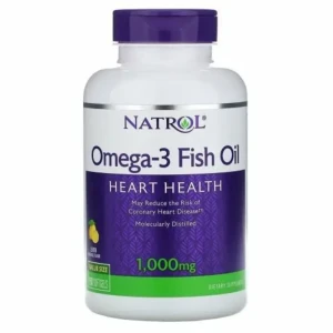 NATROL, Omega-3, 1000 мг, 150 софтгель, вкус
