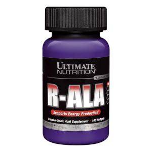 Ultimate Nutrition, R-ALA, 100 софтгель (100 порций)
